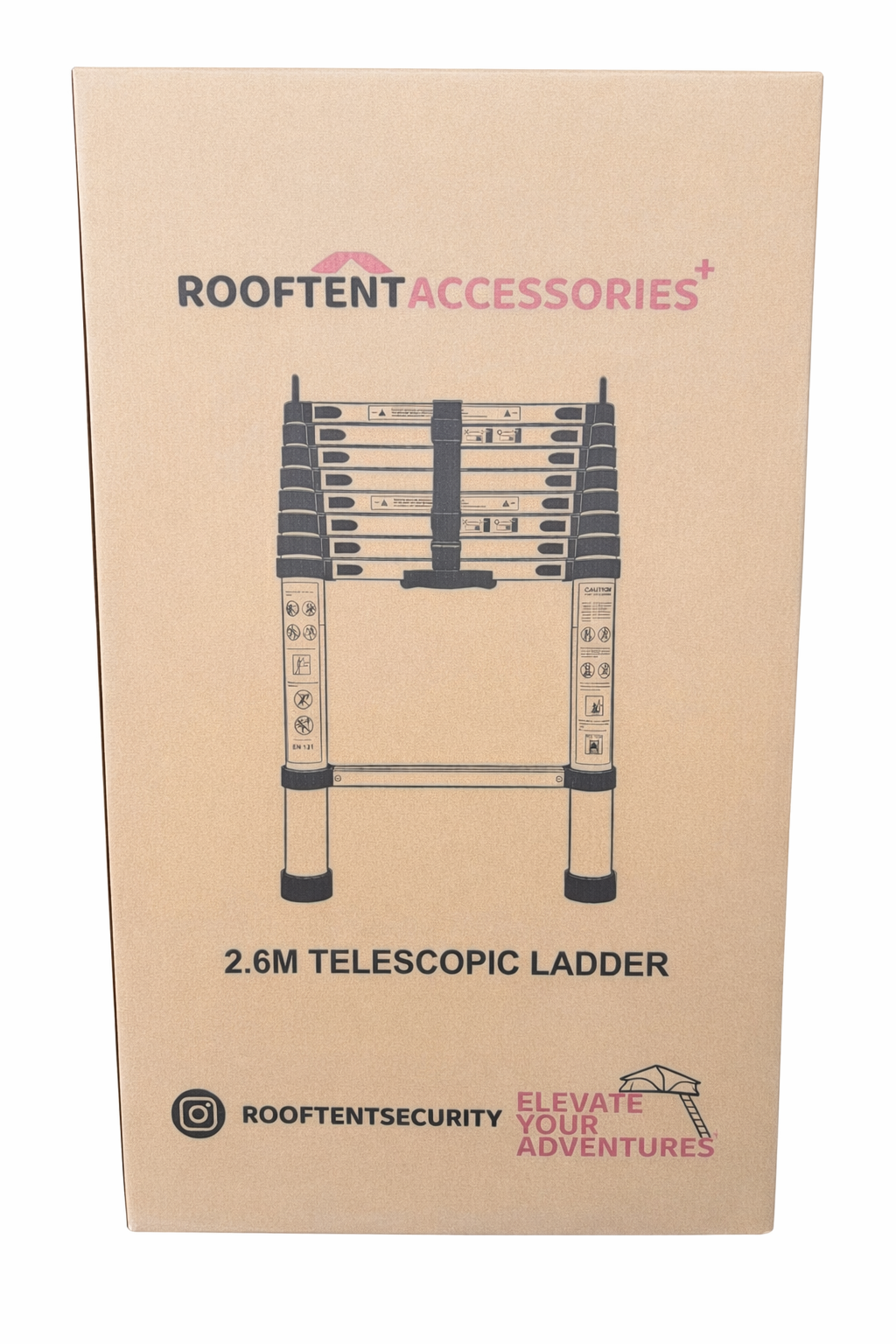 2.6M Extra Long Telescopic Ladders