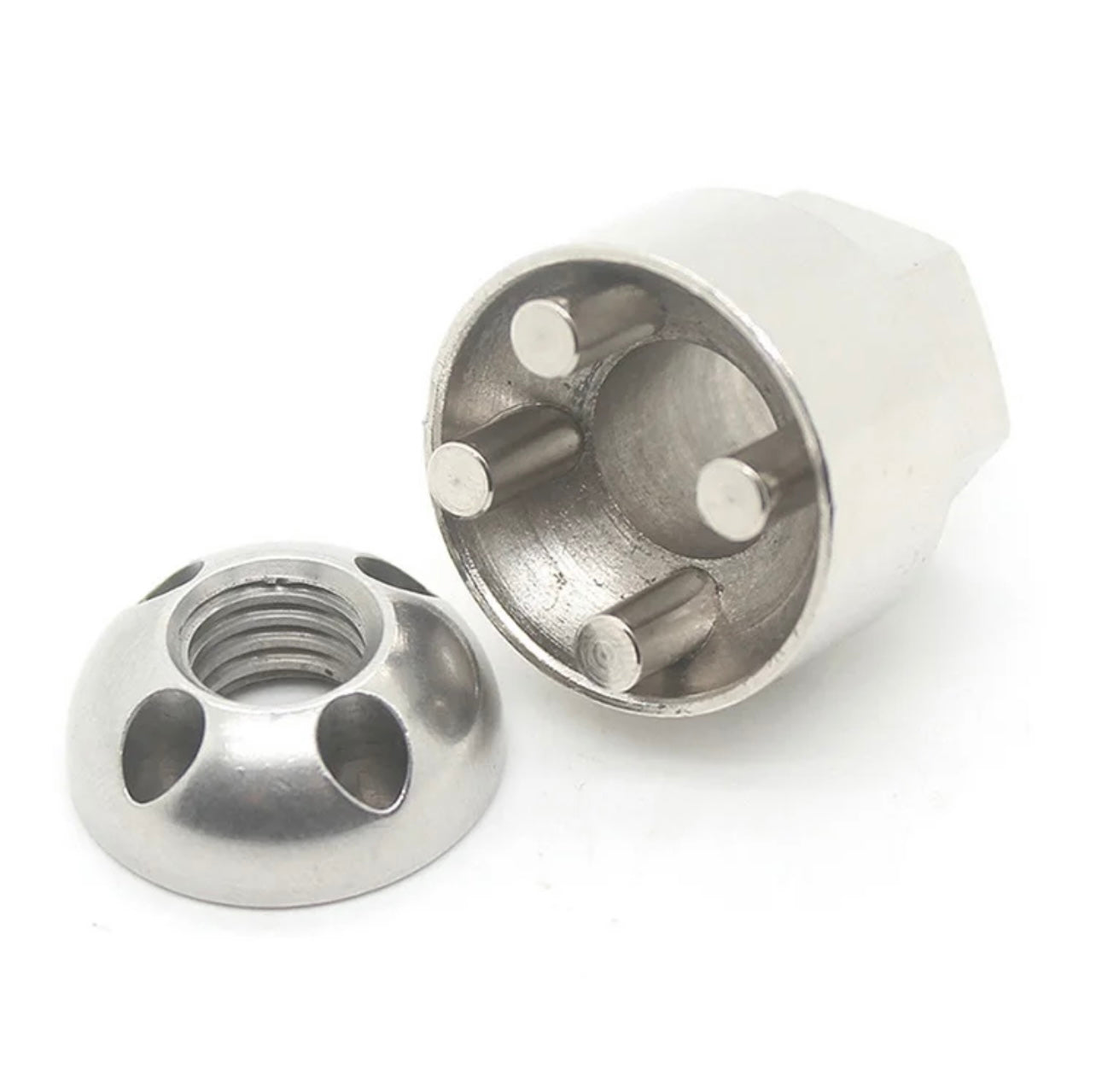 4 M8 Tentbox Roof Tent Security Locking Nuts and Key Lock