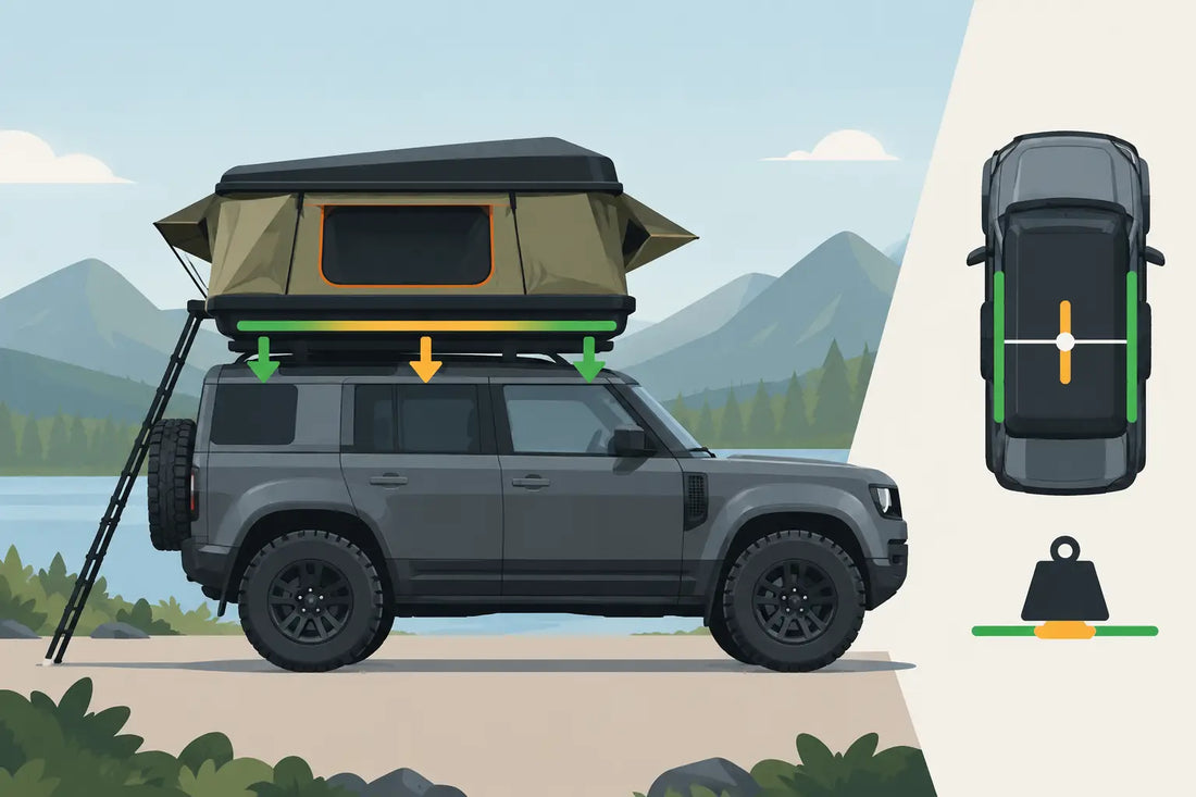 TentBox Weight Distribution Guide for Safe Roof Tent Travel