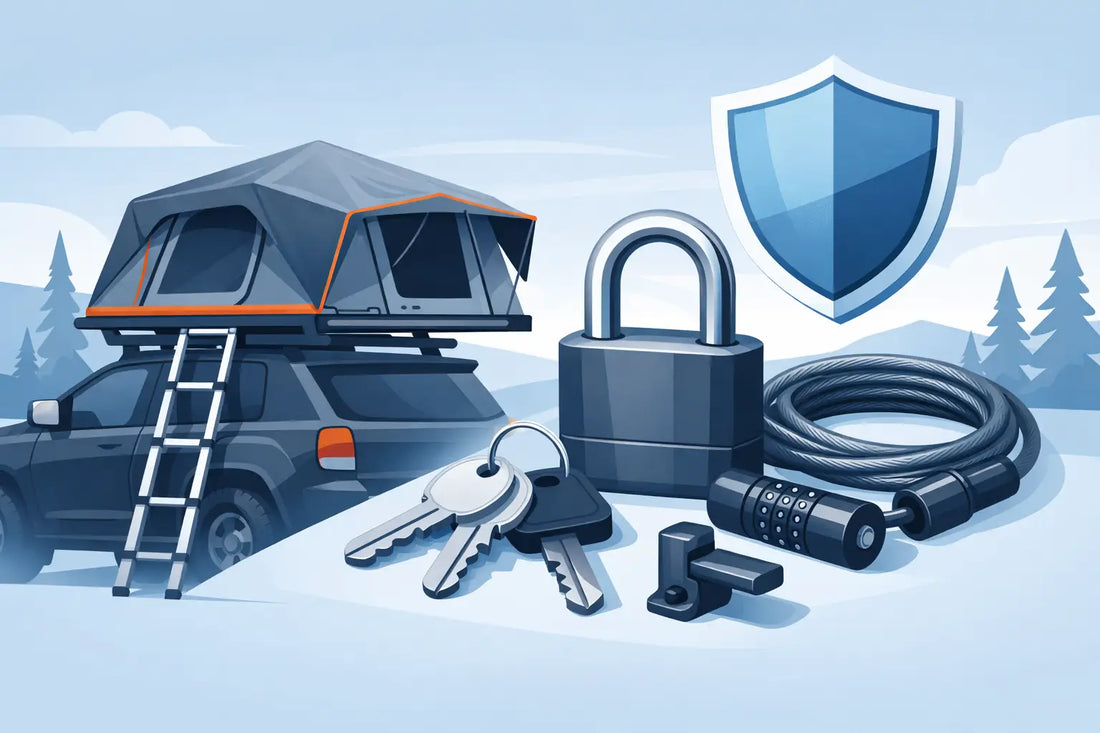 Roof Tent Security Lock Set: What Matters