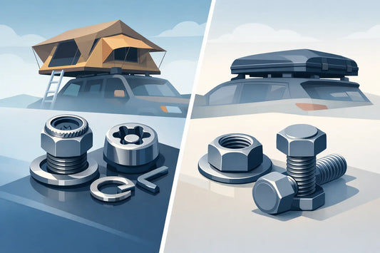 Locking Nuts vs Standard Bolts for Roof Tents
