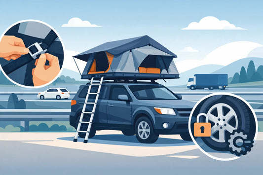 How to Secure a Roof Tent for Motorway Travel