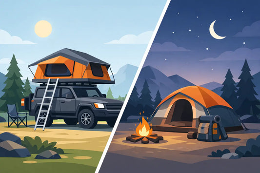 Roof Tent vs Ground Tent - Which Suits You?
