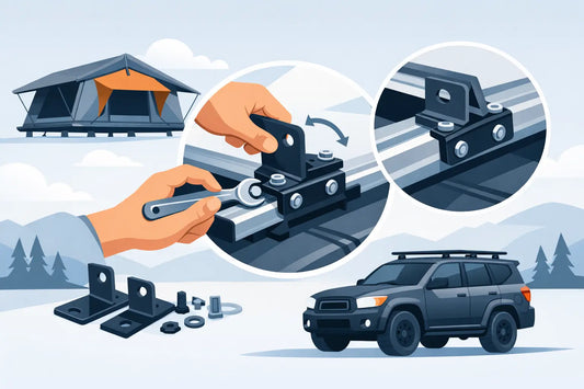 How to Attach Rooftop Tent Fixing Brackets