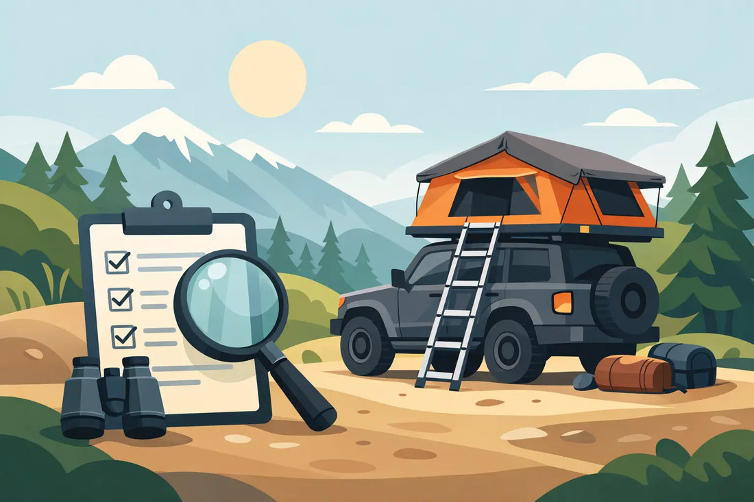 Roof Tent Rental: What to Check First