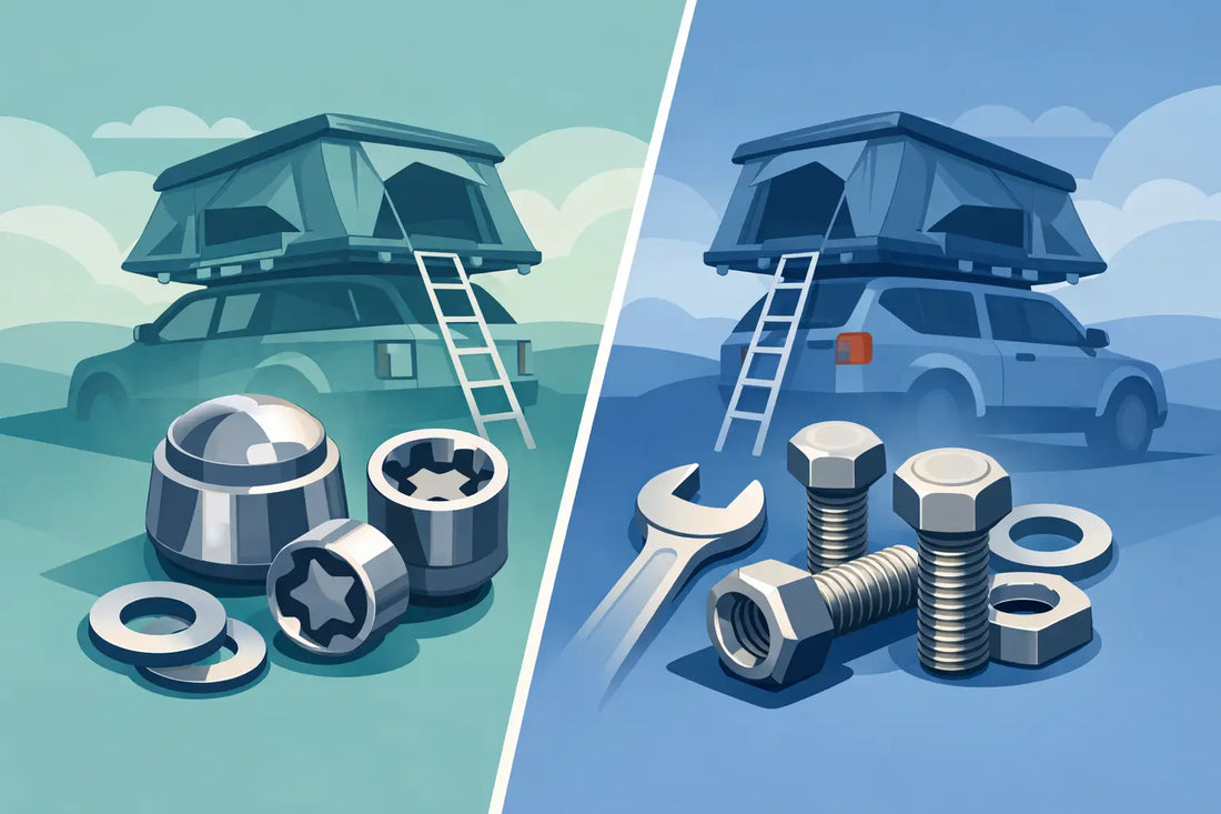TentBox Security Nuts vs Bolts