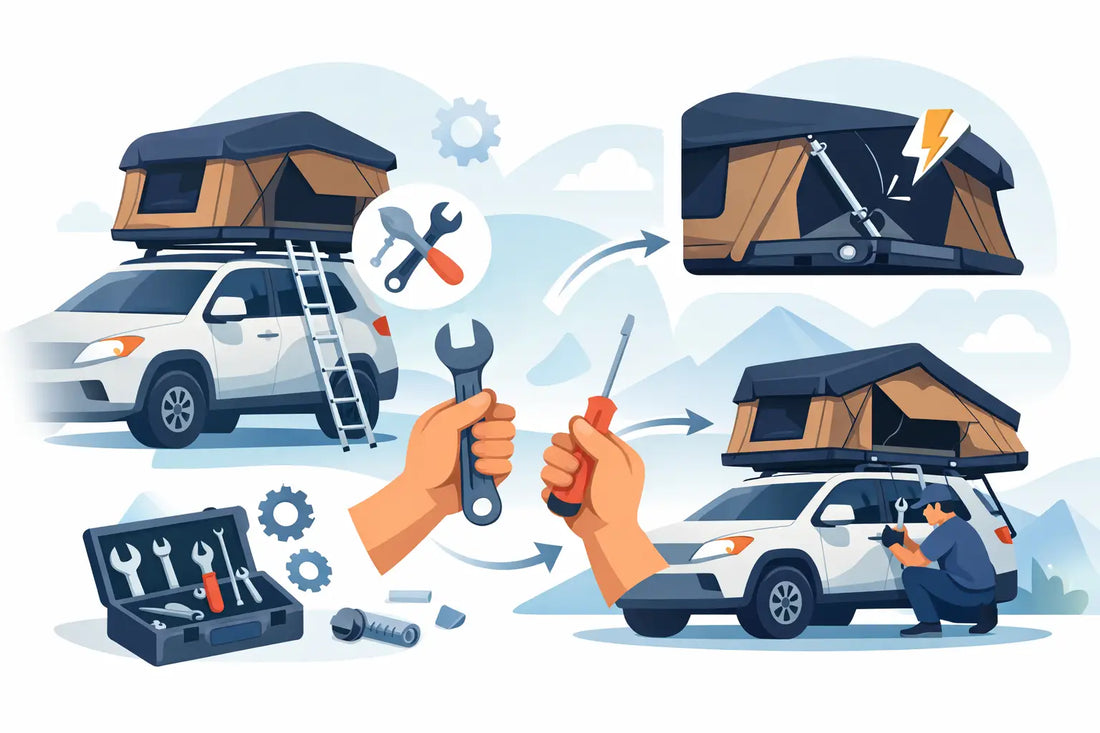 Rooftop Tent Fixing Problems and Solutions