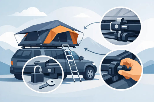 Rooftop Tent Locking Hardware Explained