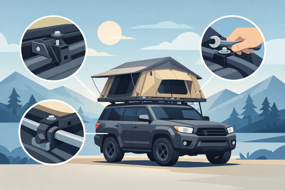Secure Rooftop Tent Mounting Points Explained