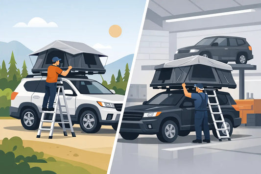 Mobile Fitting Versus Garage Fitting for Roof Tents
