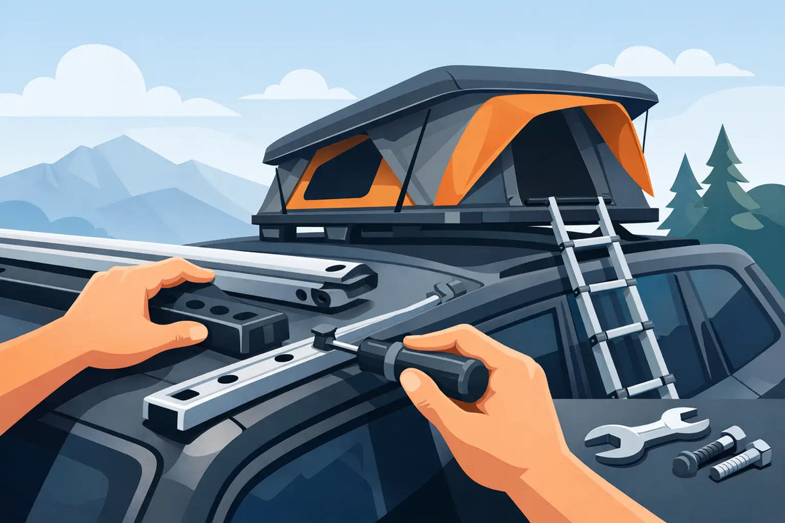 How to Replace Roof Tent Rails Properly