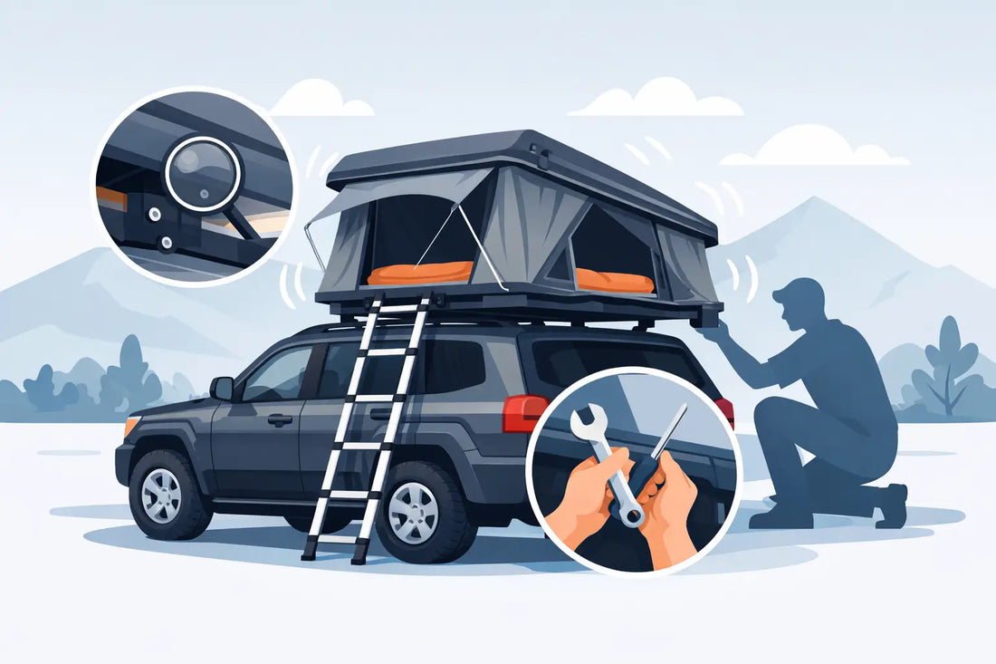 Roof Tent Rattling After Fitting? Check This