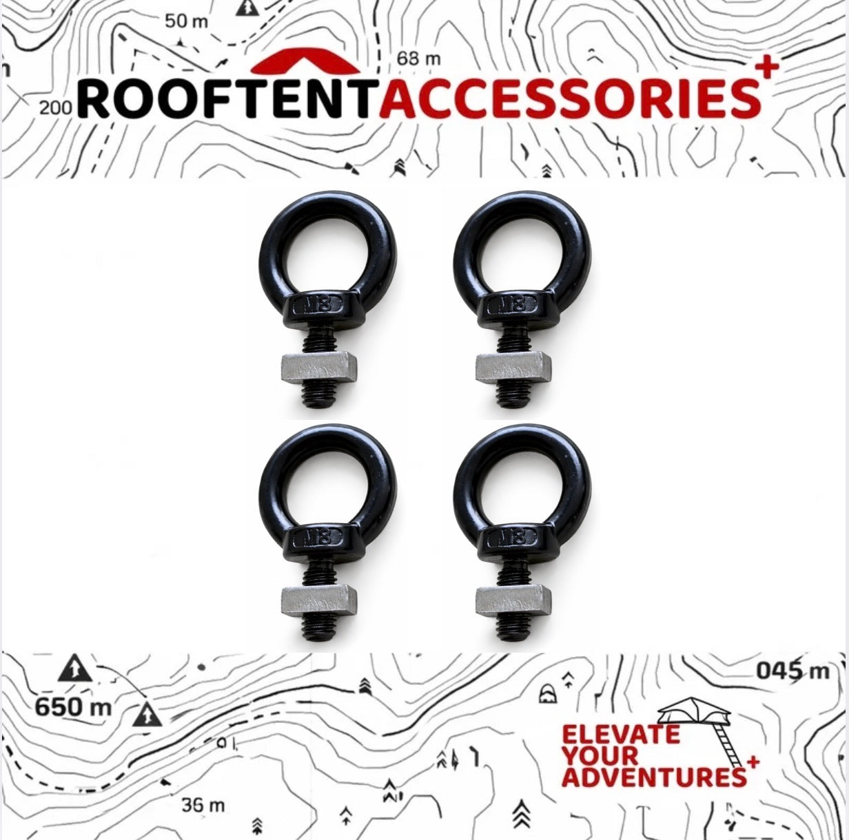 Fits Tentbox Cargo “O-Rings” Roof Tent Accessory