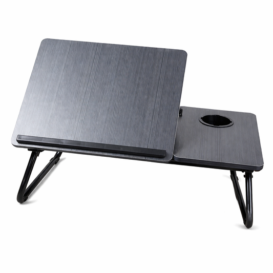 Roof Tent Accessories - Adjustable Pitch Lap Table With Cup Holder - Perfect For Watching Movies + Morning Coffee