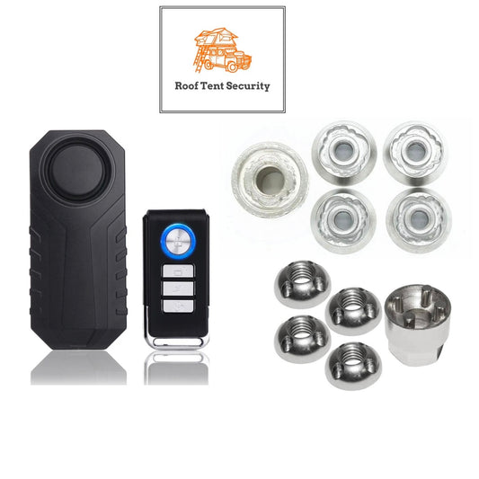 Tentbox Security Nuts Combo and Alarm Bundle