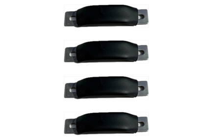Entire Fixing Kit Designed for Tentbox Models 8x Fixing Rails, M8 Channel Bolts and Nyloc Nuts + 4 Fixing Handles
