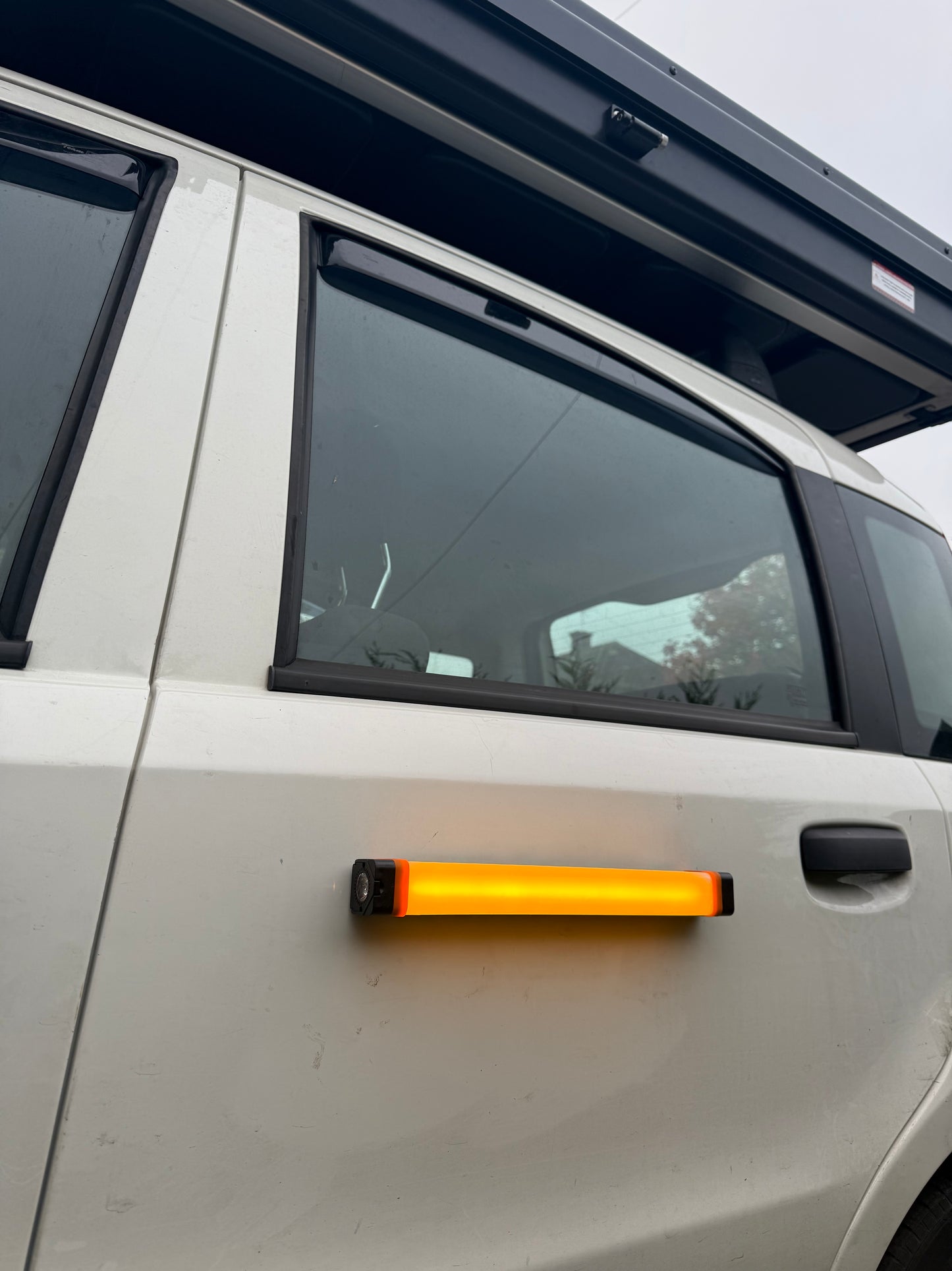 The Ultimate Roof Tent Camping Lightbar - 13” Long - Magnetic Fixing - USB Phone Charging Power Bank - 1 Year Warranty