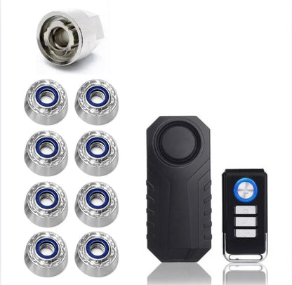 8 x M8 Fits OEX Vertex Lite 130 Anti-Theft HIGH Security Nuts Tamperproof Lock Nut Set Premium Bundle