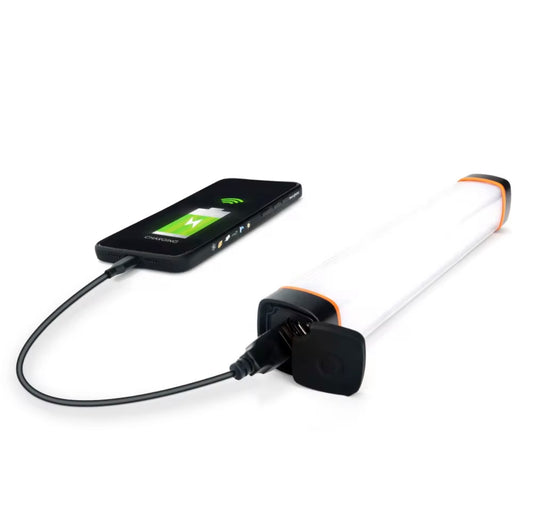 The Ultimate Roof Tent Camping Lightbar - 13” Long - Magnetic Fixing - Fast - USBC Phone Charging Power Bank